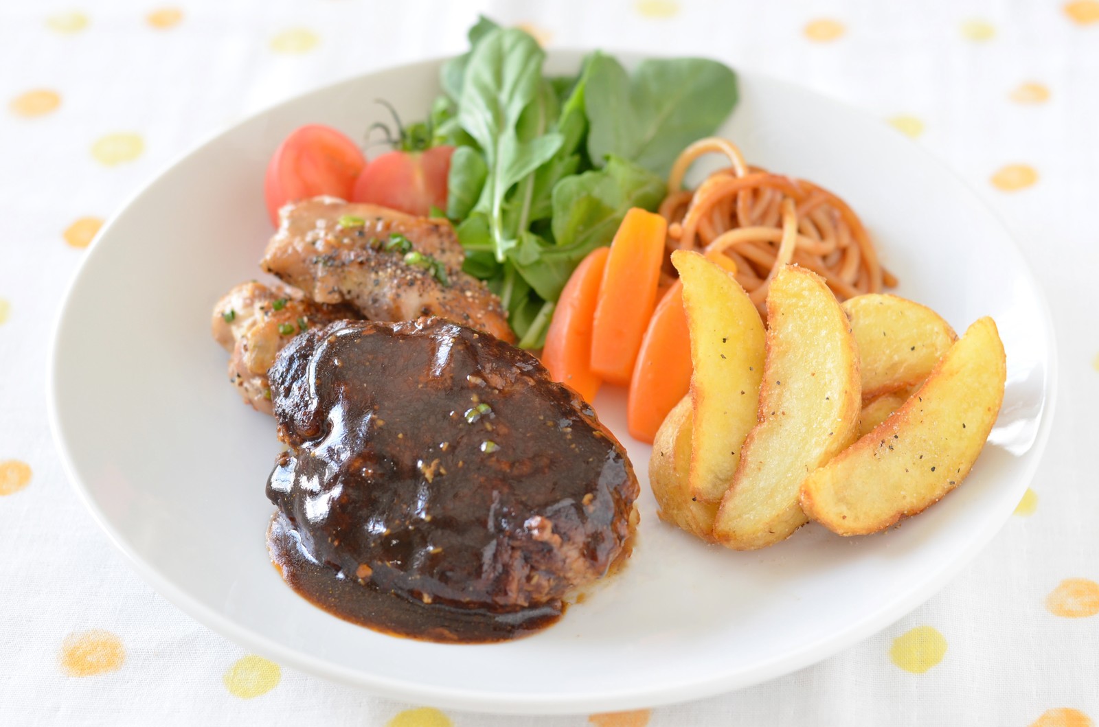 7大アレルギー対応ハンバーグ